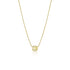 radiant cut natural fancy green-yellow diamond choker<br>bezel set within an 18k gold chain <span class='visuallyhidden'>Call or text 323-404-2959 if you need shopping assistance.</span>